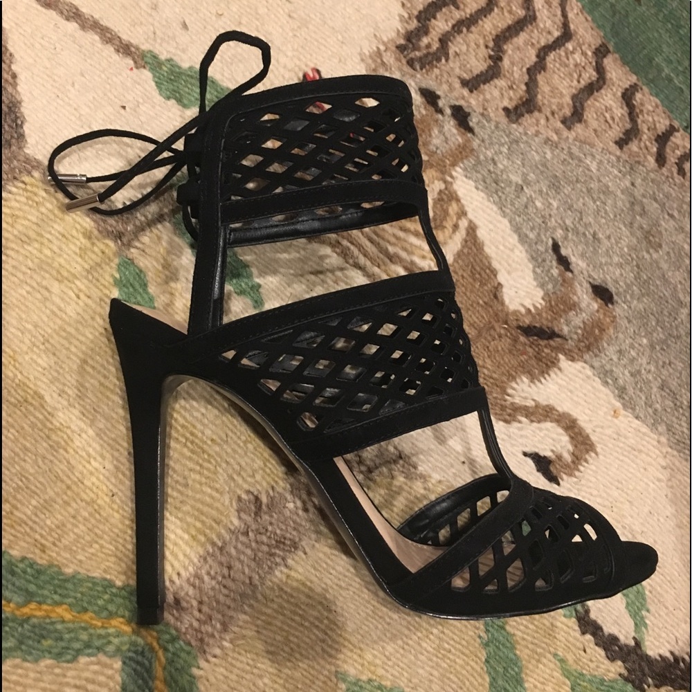 Nine West Cage Heels